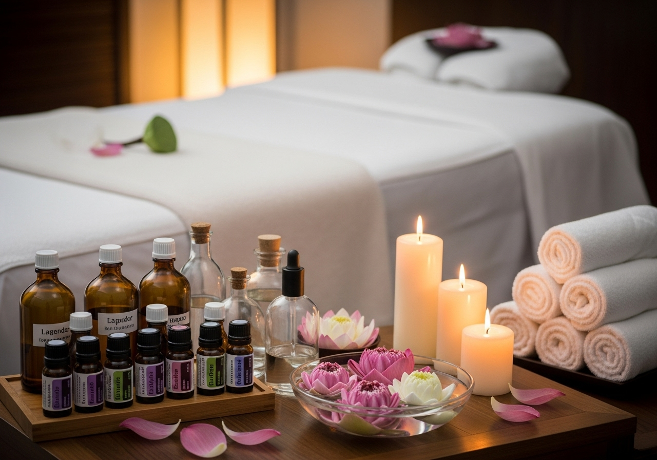 Aromatherapy Setup